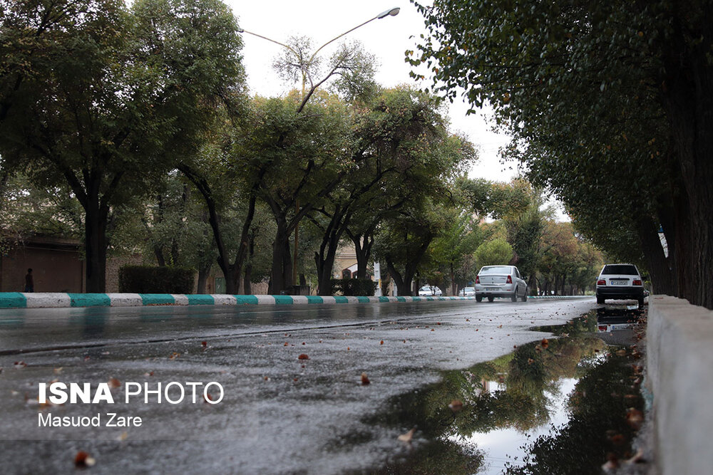 آخرین وضعیت بارش ها در استان سمنان