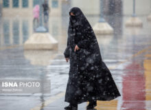 بارش برف و باران در سمنان/انباشت احتمالی آلاینده‌ها در غرب و مرکز استان