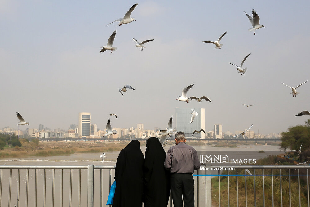 پل طبیعت اهواز پلمب شد