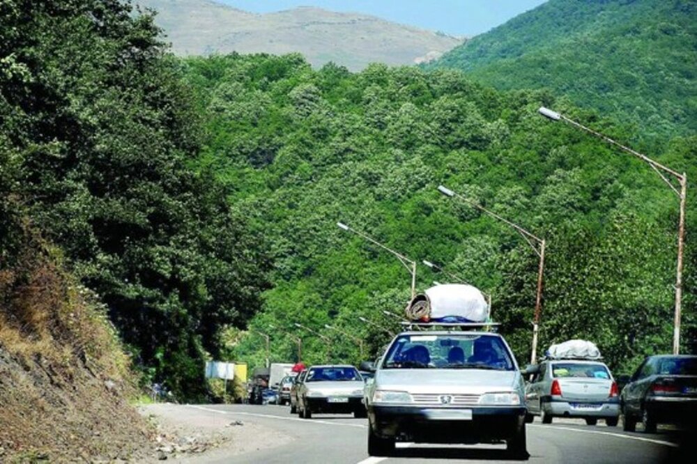 آخرین وضعیت جاده‌های کشور؛ امروز سه‌شنبه ۳۰ مرداد / ترافیک سنگین در محور هراز