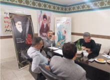 برگزاری جلسه کمیته فرهنگی هنری ستاد گرامیداشت ارتحال امام خمینی (ره) درشهرستان شهریار