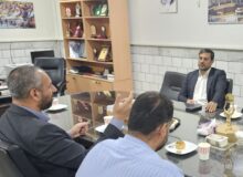 دیدار مدیرعامل جدید باشگاه ذوب‌آهن با ریاست سازمان بسیج ورزشکاران استان اصفهان + عکس