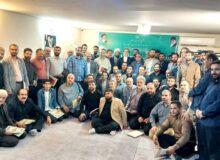 گردهمایی مداحان دشت ورامین در آستانه ماه محرم برگزار شد
