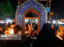 ایسنا – مراسم شام غریبان حسینی در بقعه متبرکه دانای علی