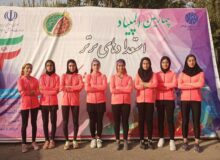دختران خوزستانی بر سکوی سوم دو و میدانی ایران