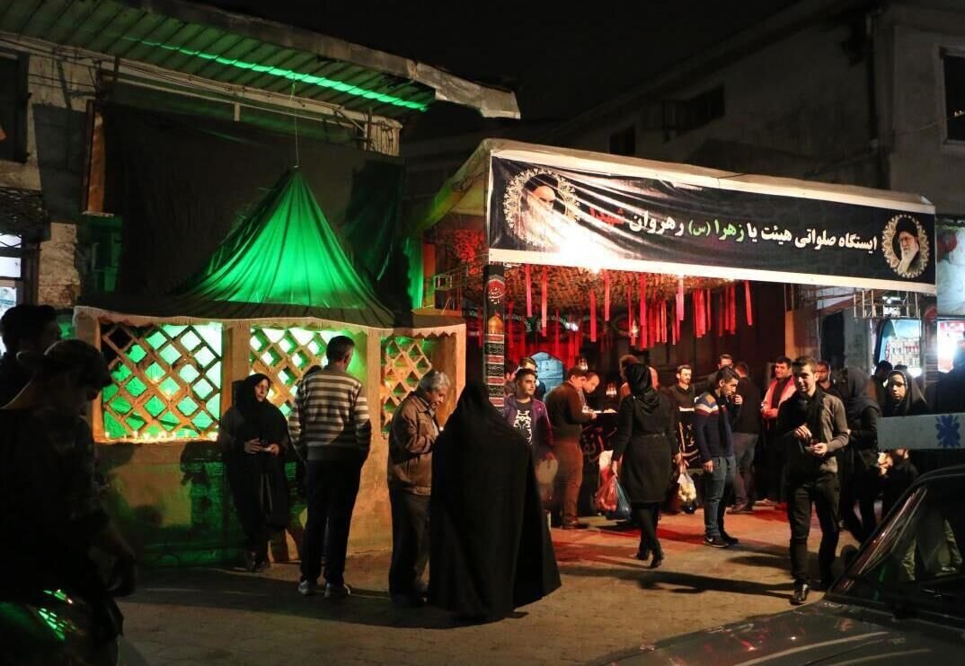برپایی موکب کرامت در شهر اصفهان