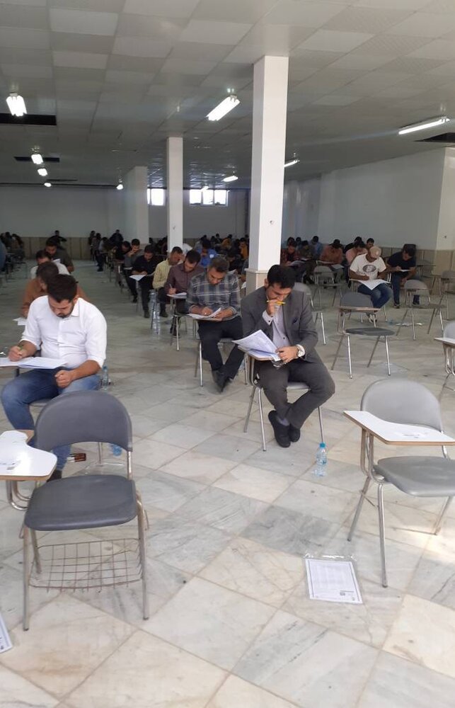 برگزاری آزمون استخدامی آموزش و پرورش و استاندارد در خراسانشمالی توسط جهاد دانشگاهی