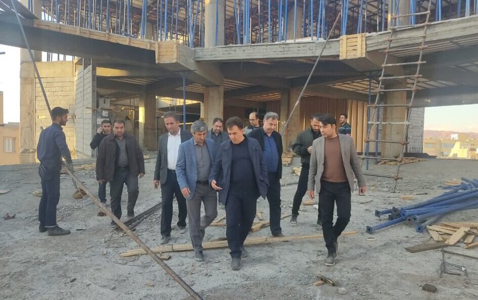 پیشرفت فیزیکی ۶۰ درصدی مجتمع پردیس فرهنگ و رسانه تبریز