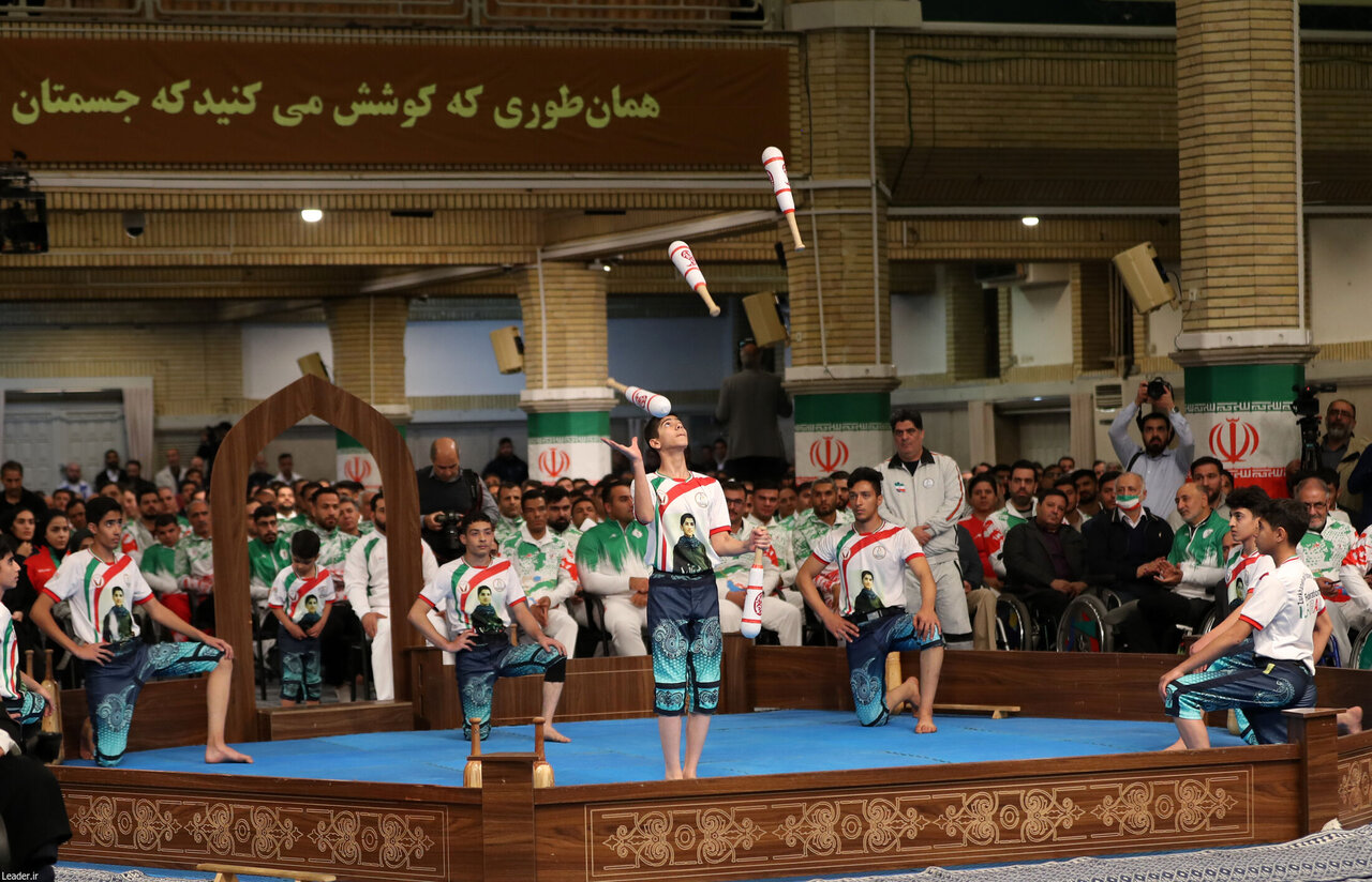 از گود زورخانه تا ضرب مرشد در حسینیه امام خمینی (ره)