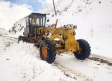 ۹۵۰۰ کیلومتر باندراه استان مرکزی برف‌روبی شد