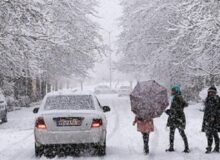 از شنبه شب بارش برف در اکثر نقاط همدان