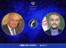 گفت‌وگوی تلفنی وزرای خارجه ایران و مصر درخصوص فلسطین