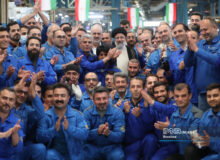 حضور رئیس‌جمهور در کارخانه ایران‌خودرو دیزل