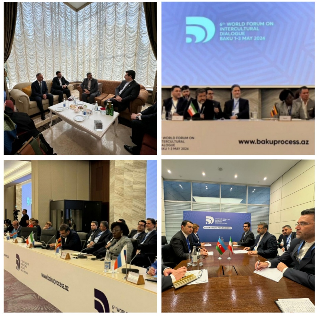 گزارش نخستین روز از سفر وزیر فرهنگ به باکو/ از حضور در مجمع جهانی گفت‌وگوی بین‌فرهنگی و تاکید بر نقش سازمان‌های بین‌المللی در ایجاد صلح جهانی تا دیدار و گفت‌وگو با همتای آذربایجانی