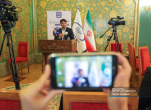 نشست خبری کنفرانس ملی هسته‌ای ایران