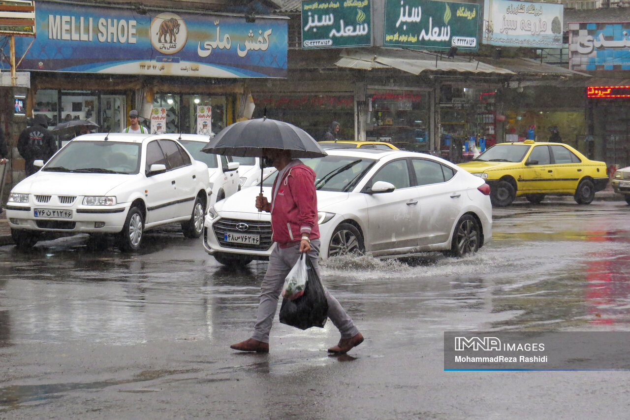 هشدار سطح زرد برای بارشهای همرفتی در گیلان