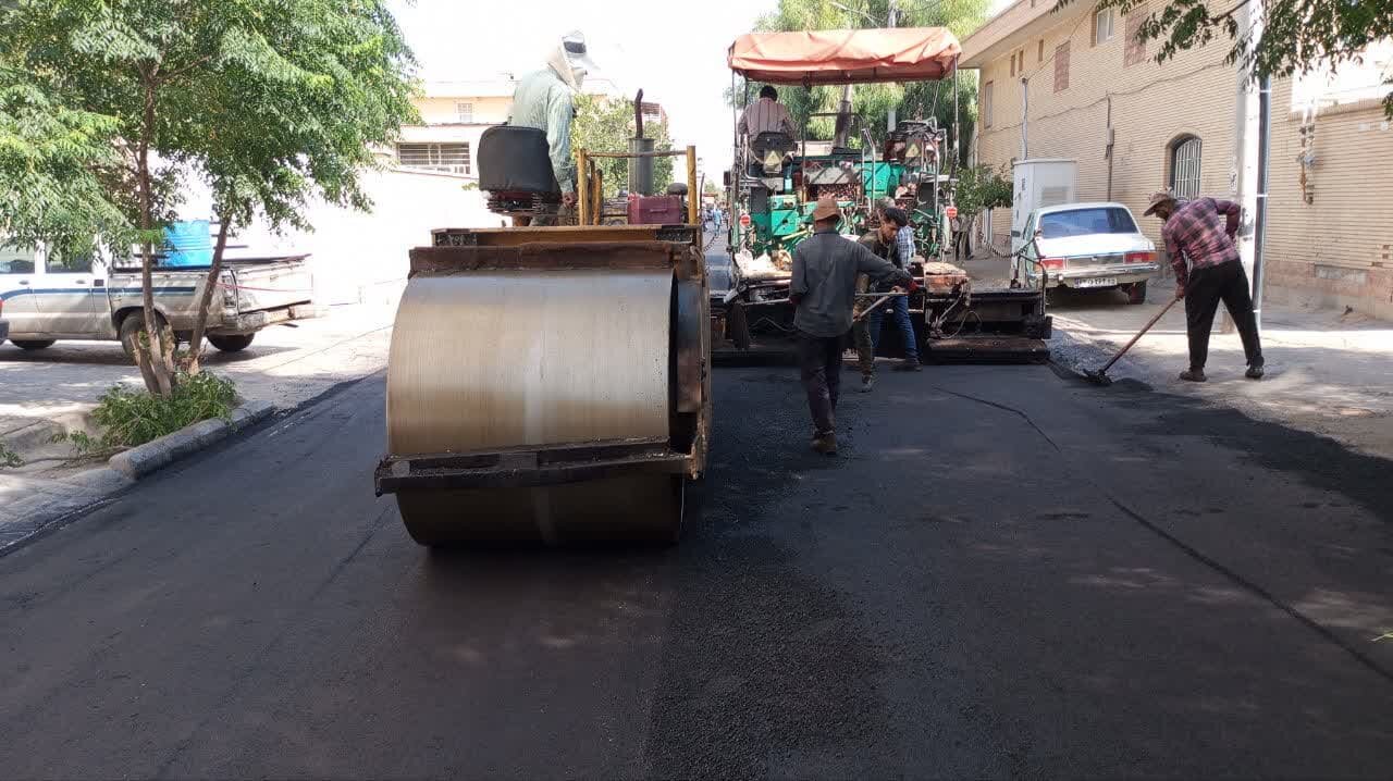 معابر اصلی شهر چرام ساماندهی می‌شود