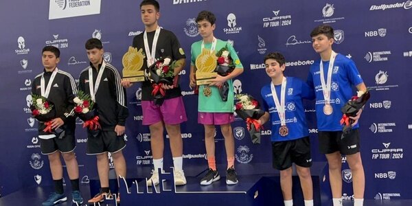 ایران قهرمان و نایبقهرمان پدل آسیا شد