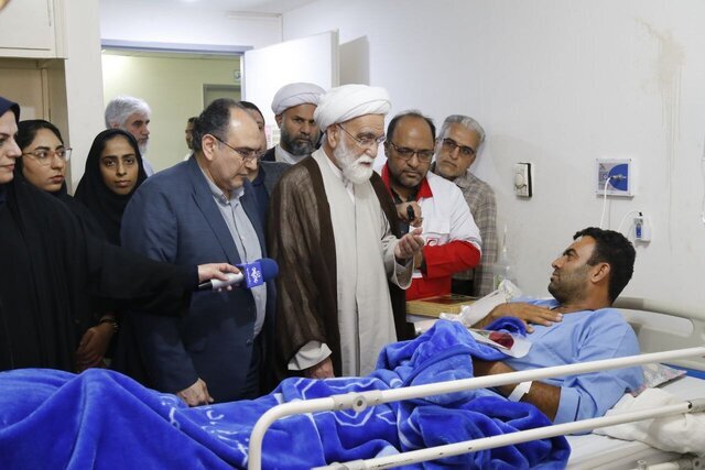 از همدردی هواداران سپاهان تا دلجویی نماینده ویژه رهبر انقلاب از حادثه‌دیدگان بندر رجایی