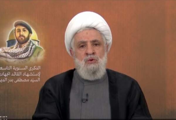نعیم قاسم: تن دادن به تهدیدها و تسلیم شدن، پذیرش منطق زور است