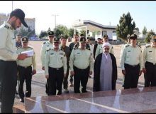 تجدید میثاق فرمانده جدید انتظامی استان با ۸ هزار شهید به خون خفته همدان