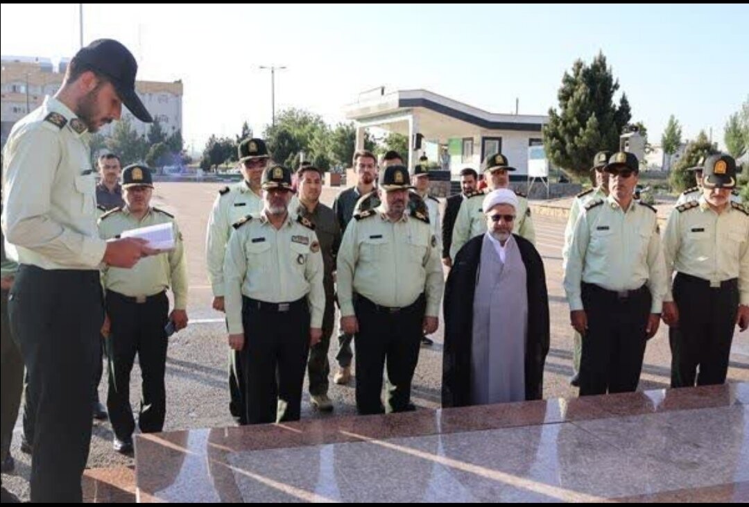تجدید میثاق فرمانده جدید انتظامی استان با ۸ هزار شهید به خون خفته همدان