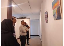 گشایش نمایشگاه نقاشی خانم سیما فلاح در نگارخانه اداره