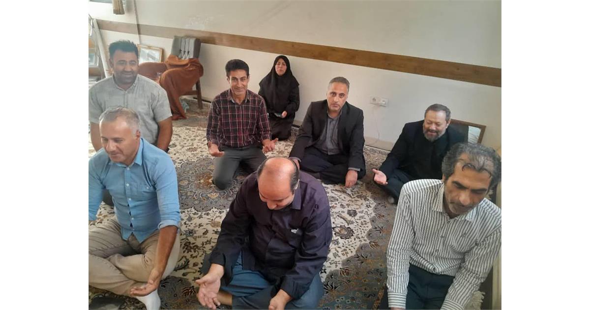 برگزاری مراسم زیارت عاشورا در اداره فرهنگ و ارشاد اسلامی شهرستان شهریار