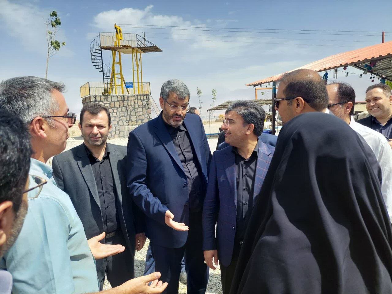 وزارت کشور – 📸 بازدید معاون استاندار و معاون فرماندار دماوند از مزرعه گردشگری خورشید