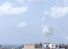 بمباران مقر ستاد کل ارتش سوریه در دمشق+ فیلم