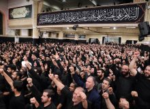 مراسم عزاداری ایام شهادت حضرت اباعبدالله الحسین(ع) در حسینیه امام خمینی(ره)