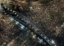 تظاهرات یک میلیون نفری شهرک‌نشینان علیه نتانیاهو؛ بازداشت ۴۰ معترض