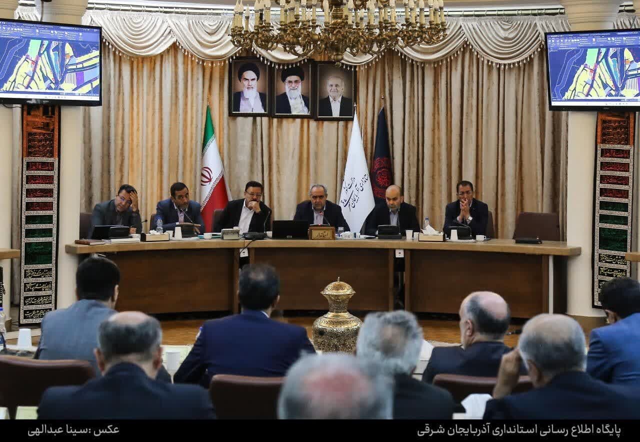 پنجمین جلسه شورای برنامهریزی و توسعه استان آذربایجان شرقی تشکیل یافت