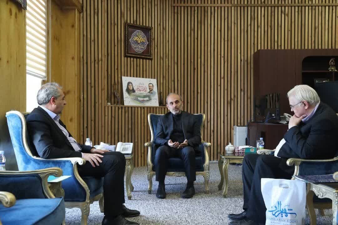 دیدار استاندار آذربایجان شرقی با رئیس سازمان صدا و سیما