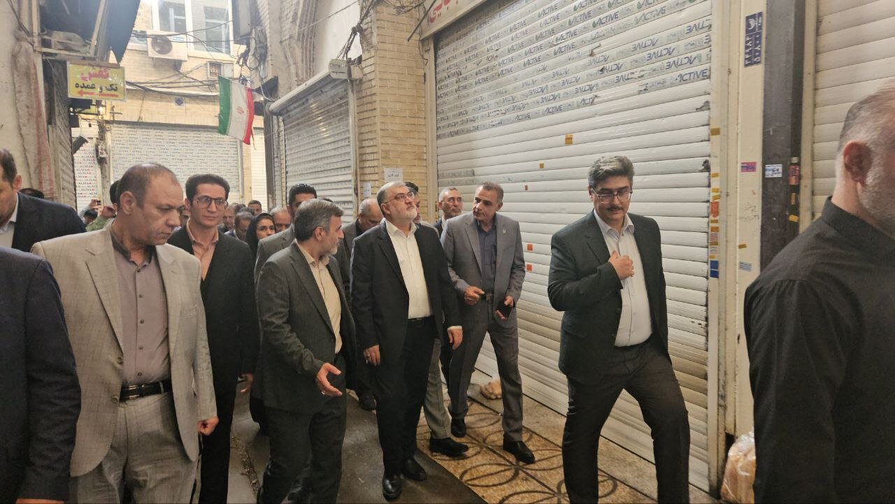 ارزیابی میدانی اقدامات ایمنی در قلب اقتصادی پایتخت و کشور