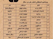 اعلام آثار راه‌یافته به بیستمین جشنواره بین‌المللی تئاتر کردی سقز