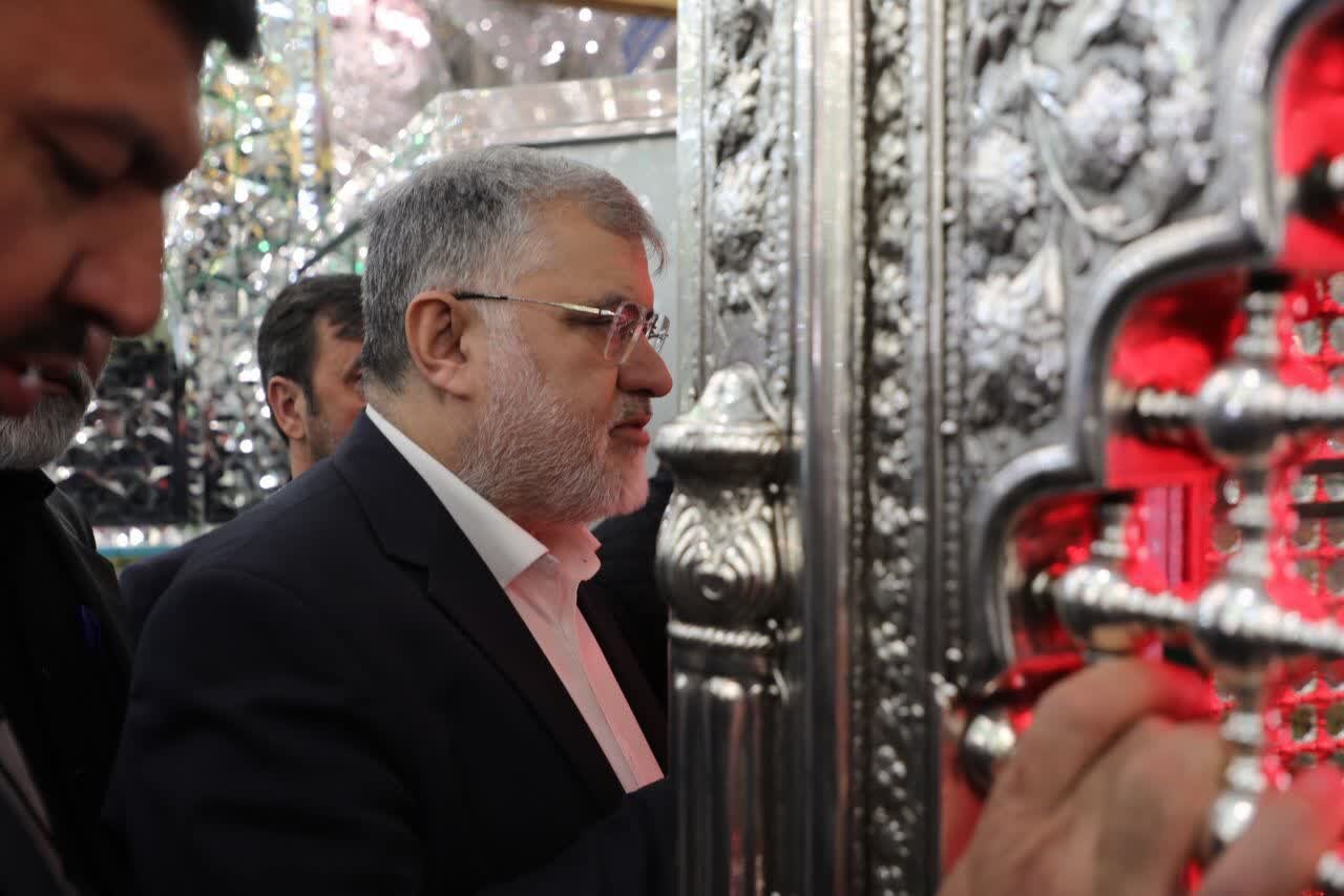 تشرف استاندار تهران به آستان مقدس حضرت عبدالعظیم(ع)