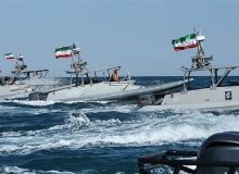 هشدار نیروی دریایی سپاه به ناوهای آمریکایی در نزدیکی رزمایش