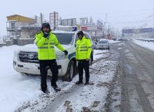 بارش برف و باران در ۱۸ استان/ ترافیک سنگین در آزادراه قزوین–کرج