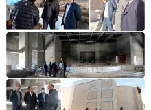 بازدید مدیرکل دفتر فنی استانداری و سرپرست اداره‌کل فرهنگ و ارشاد خراسان جنوبی از پروژه ساختمان علامه فرزان بیرجند