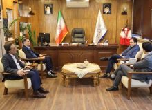 دیدار مدیرکل انتقال خون استان تهران با فرماندار ویژه شهرستان شهریار