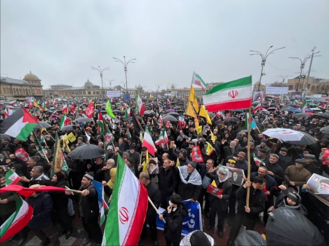 حضور باشکوه مردم همدان در راهپیمایی روز قدس