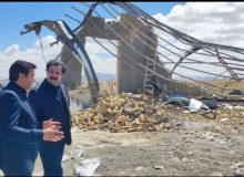 بازدید معاون رئیسجمهور از روستاهای هدف حمله آمریکایی صهیونیستی در شهرستانهای همدان