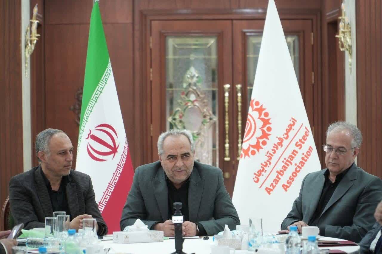 📸حضور استاندار آذربایجان شرقی در انجمن فولاد آذربایجان