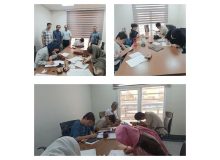 برگزاری آزمون خوشنویسی فصل بهار در شهر اندیشه شهریار