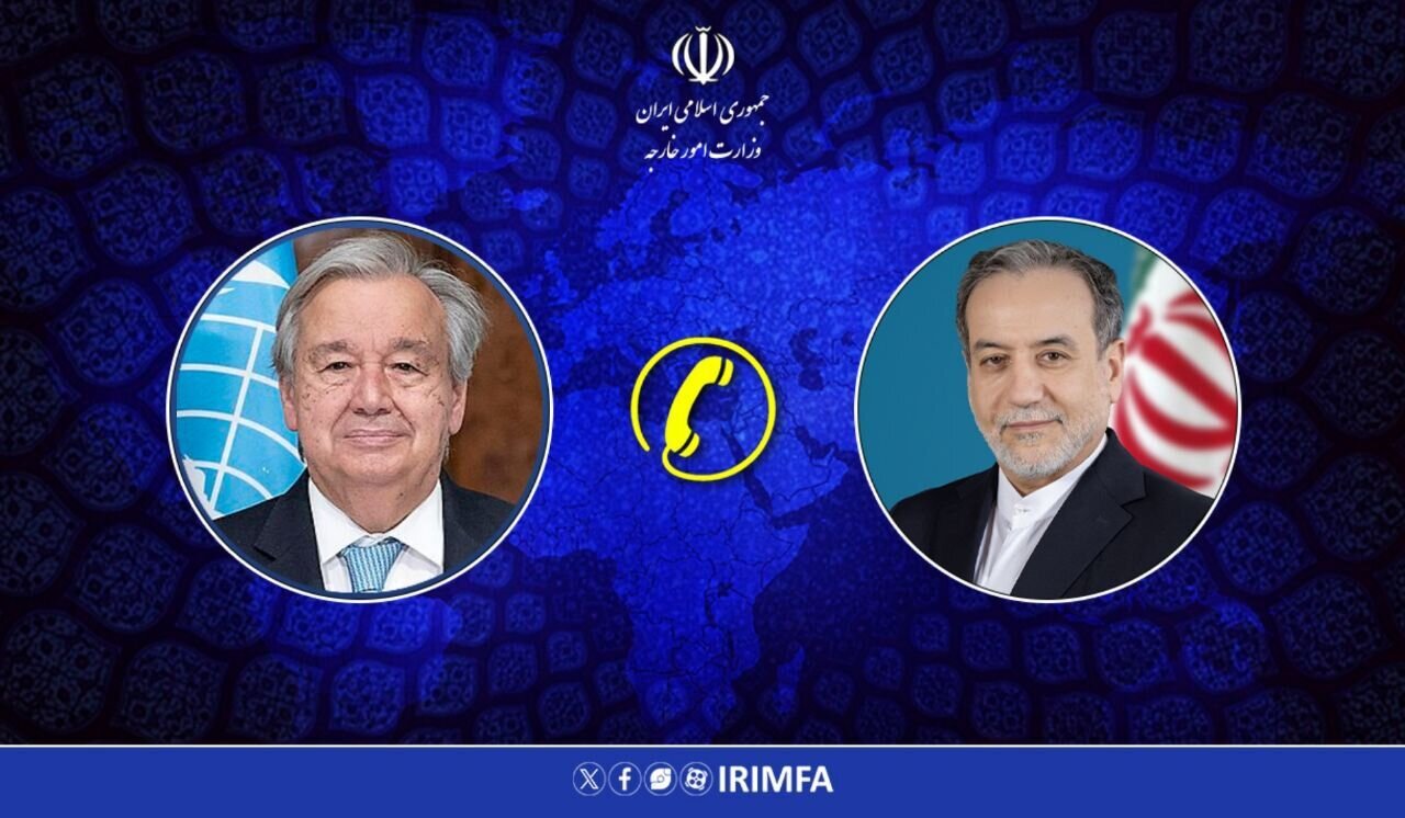 عراقچی و گوترش گفتوگو کردند