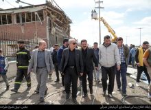 وزارت کشور – 📸حضور سرمست در محل حمله دشمنان؛ ساعاتی پس از اصابت  