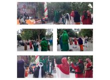 نمایش تعزیه ” غدیرخم” در فضای باز در شهریار اجرا گردید.