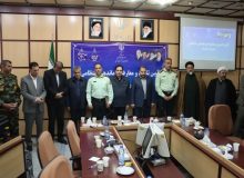 آئین تکریم و معارفه فرمانده انتظامی شهرستان شهریار
