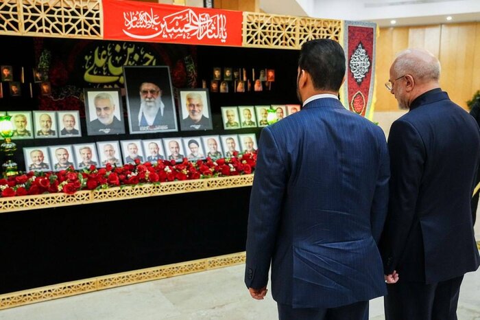 نخست وزیر عراق با قالیباف دیدار کرد